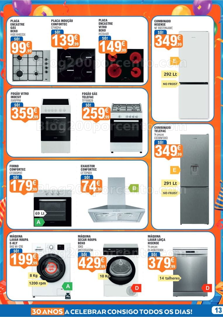 Antevisão Folheto E-LECLERC Lamego Bazar Aniversário 15 outubro a 1 novembro